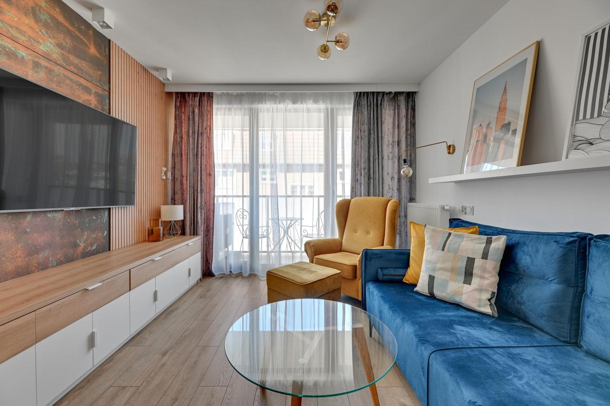 グダニスクBlue Mandarin Old Townアパートメント 部屋 写真
