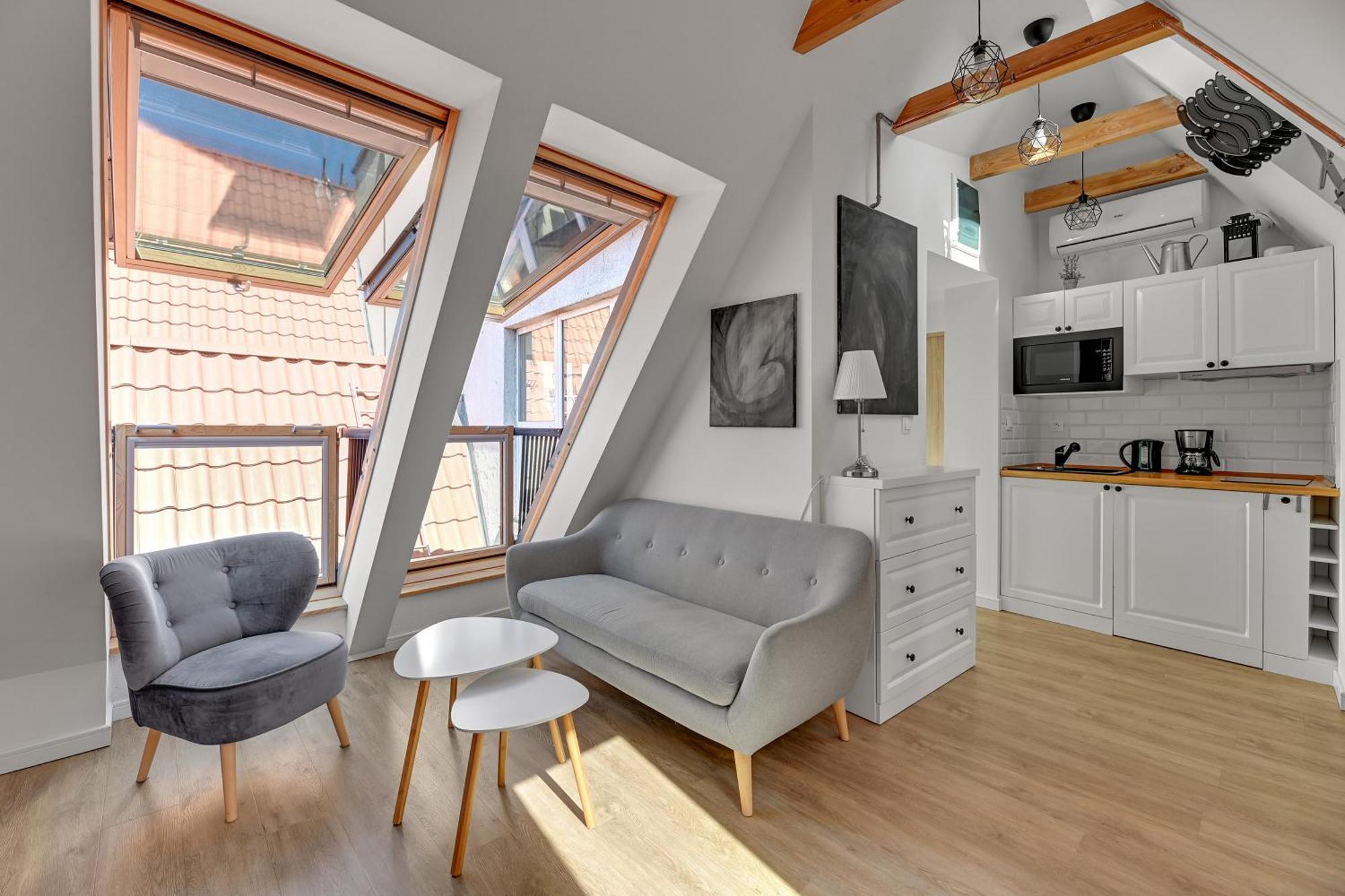 グダニスクBlue Mandarin Old Townアパートメント 部屋 写真